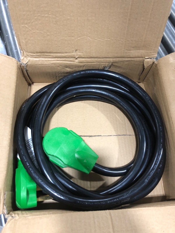 Photo 2 of 3 Prong Dryer Extension Cord, Gerguirry 15 Feet Extension Cord, 30 Amp NEMA 10-30P to 10-30R Extension Dryer Cord, Use for Dryer Power Extension, 125V/250V 10-AWG Gauge, UL Listed