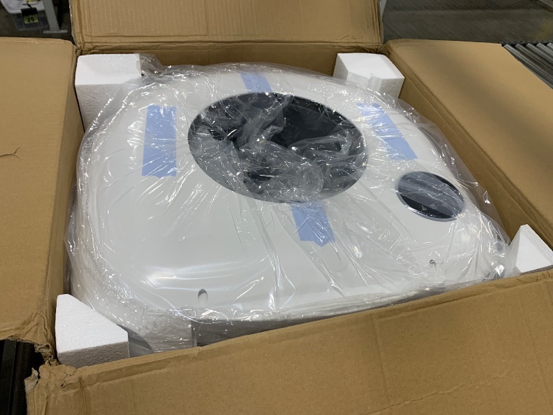 Photo 1 of Self Cleaning Litter Box - Automatic Cat Litter Box self Cleaning, with 1 Roll Trash Bags and Mat, Light-White