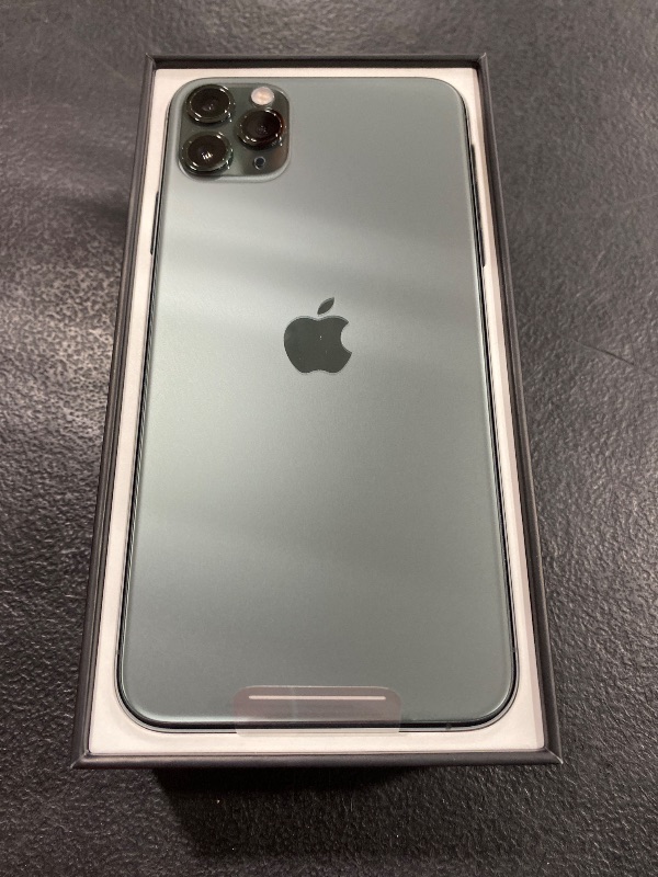 Photo 2 of Apple iPhone 11 Pro Max [256GB, Midnight Green] + Carrier Subscription [Cricket Wireless]