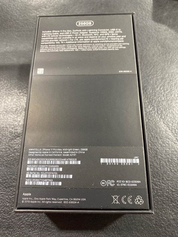 Photo 6 of Apple iPhone 11 Pro Max [256GB, Midnight Green] + Carrier Subscription [Cricket Wireless]