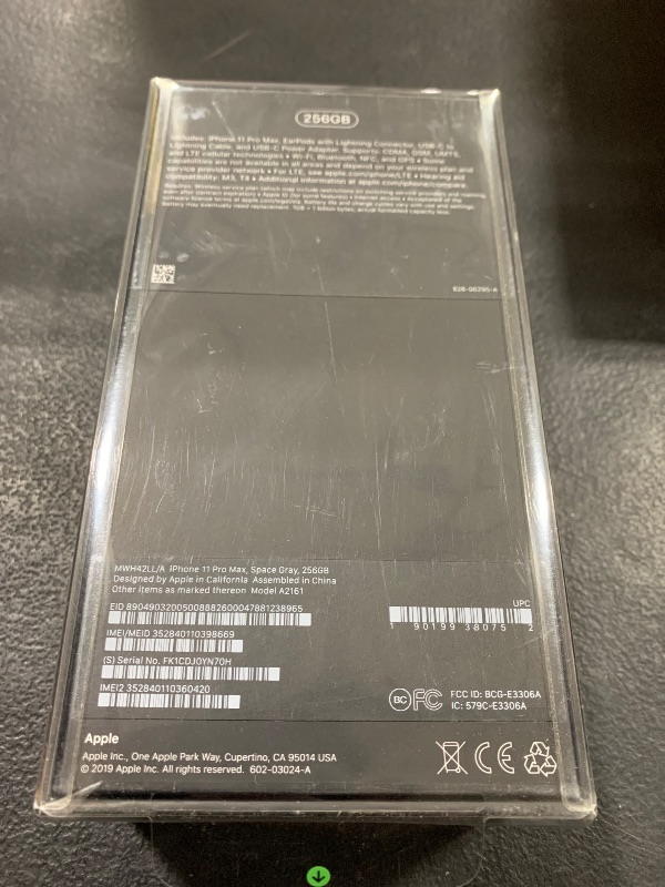 Photo 3 of Apple iPhone 11 Pro Max [256GB, Space Gray] + Carrier Subscription [Cricket Wireless]