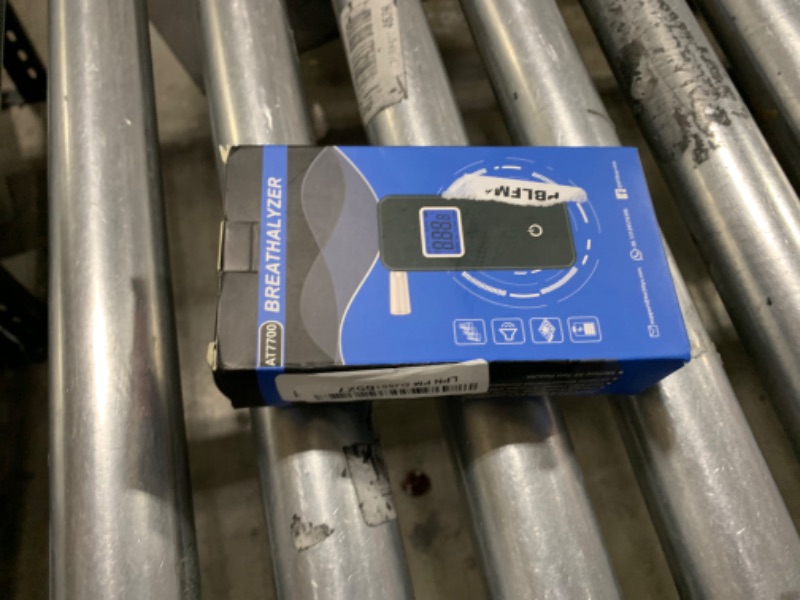 Photo 1 of Breathalyzer, Professional-Grade Alcohol Tester with LCD Display, High-Accurate Alcohol Tester with Environment Temperature and Used Records for Home Use (10 Mouthpieces)