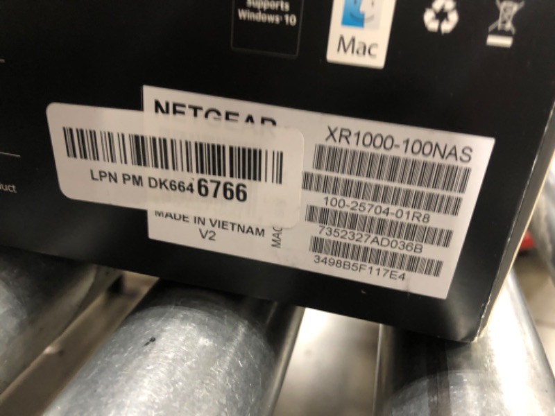 Photo 1 of NETGEAR Nighthawk Pro Gaming 6-Stream WiFi 6 Router (XR1000) - Security Features, AX5400 Wireless Speed (up to 5.4Gbps), DumaOS 3.0 Optimizes Lag-free Server Connections, 4 x 1G Ethernet ports