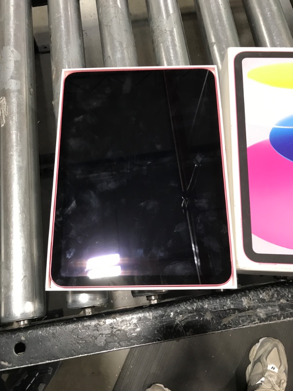 Photo 2 of Apple iPad (10th Generation): with A14 Bionic chip, 10.9-inch Liquid Retina Display, 64GB, Wi-Fi 6, 12MP front/12MP Back Camera, Touch ID, All-Day Battery Life – Pink