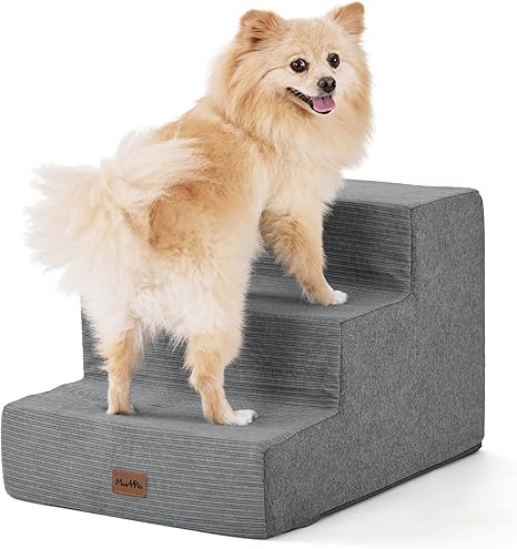 Photo 1 of Dog Stairs for Small Dogs, Extra Wide Dog Steps for Bed Couch Sofa and Chair