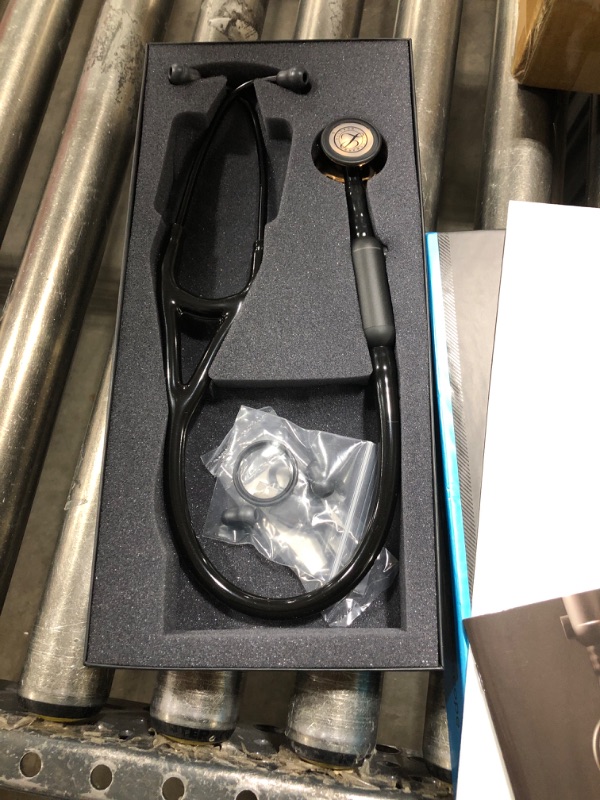 Photo 2 of 3M Littmann CORE Digital Stethoscope, Our Most Advanced Stethoscope Yet, Up To 40x Amplification*, Active Noise Cancellation, In-App Sound Wave Visualization, High Polish Copper Chestpiece, 8870