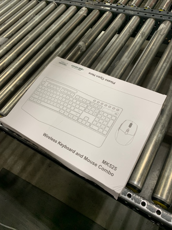 Photo 1 of Wireless Keyboard and Mouse Combo, ULSOU 2.4G Full Sized Ergonomic Computer Keyboard 