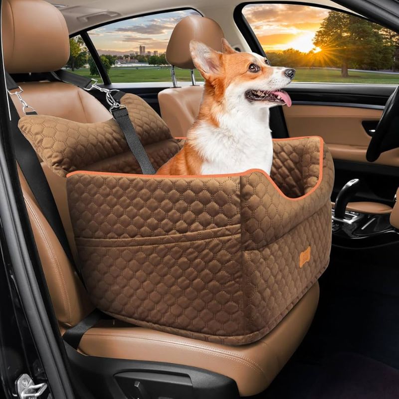 Photo 1 of Dog Car Seat - Memory Foam Dog Booster Seat 