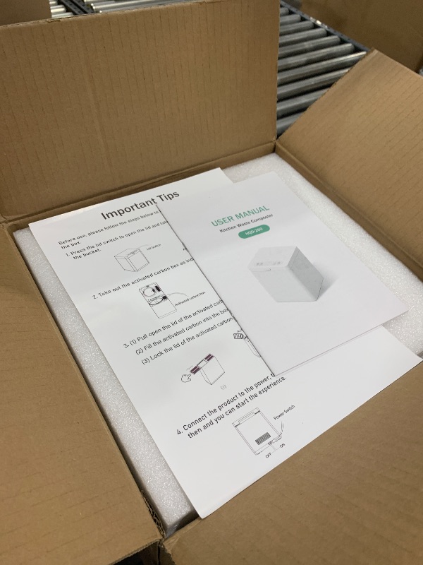 Photo 1 of Electric Composter for Kitchen, 3L Compost Bin, Odorless/Auto-Cleaning/LED Display