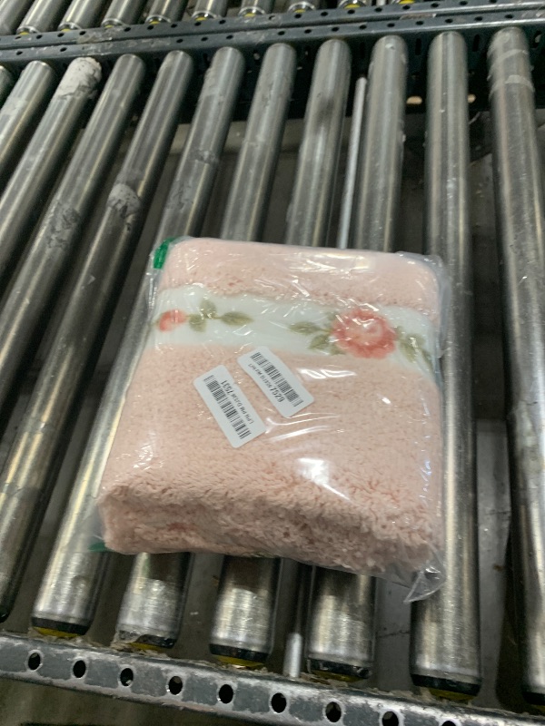 Photo 1 of Stay Young Beautiful Rose Flower Area Rugs for Living Room Bedroom Super Soft Bathroom Rugs, 17.71 x 49.21 Inch