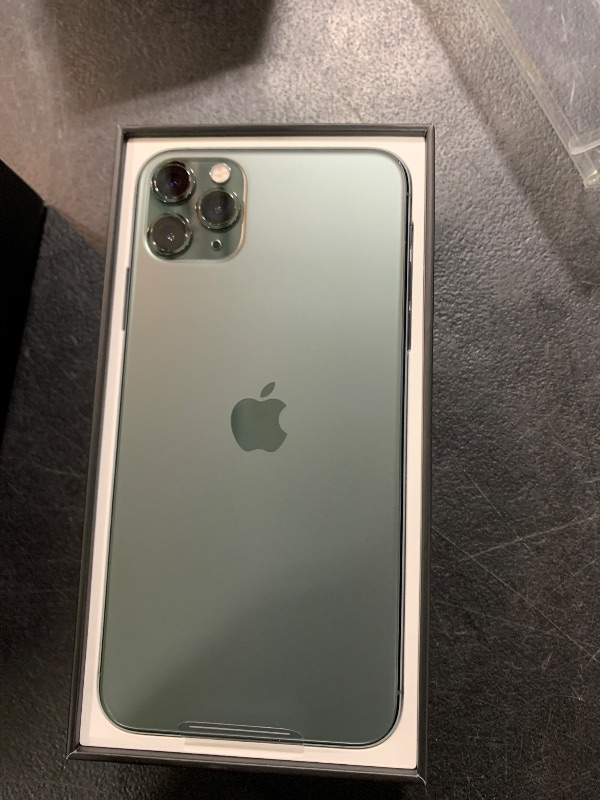 Photo 4 of Apple iPhone 11 Pro Max [256GB, Midnight Green] + Carrier Subscription [Cricket Wireless]