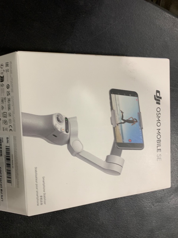 Photo 1 of DJI Osmo Mobile SE, 3-Axis Phone Gimbal, Portable and Foldable, Gimbal Stabilizer for iphone, Andriod, ShotGuides, ActiveTrack 6.0, Vlogging Stabilizer for Youtube, TikTok, Travel