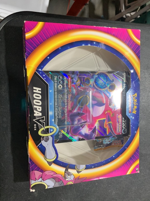 Photo 1 of Pokemon | Hoopa V Box | Card Game | Ages 6+ | 2 Players | 10+ Minutes Playing Time
