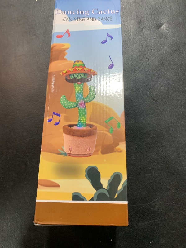 Photo 2 of Homily Dancing Cactus Toy, Talking Cactus Toys, Gift for Baby Girls Boys Kids 1 2 3 6 9 12 Year Old, Repeat What You Say Toy of Valentine Gifts -Beard