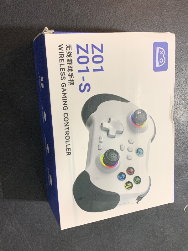 Photo 1 of Wireless Gaming Controller for Hall Effect Triggers Hall left & right rocker, Gamepad for ipad/iphone Android/PC/Switch/Streaming Xbox/PS3/PS4, Bluetooth, Pocket Size (Green)