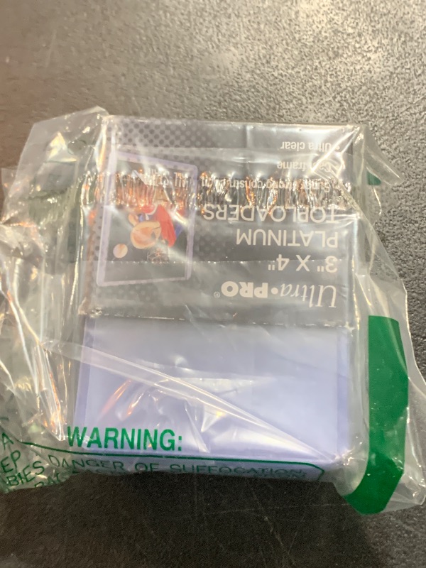 Photo 2 of Ultra PRO Ultra Clear Platinum Toploader 25ct: Perfect for Pokemon Cards, Magic The Gathering, and Your Pokemon Card Binder - Keep Baseball, Basketball, and Football Cards Safe & Happy!