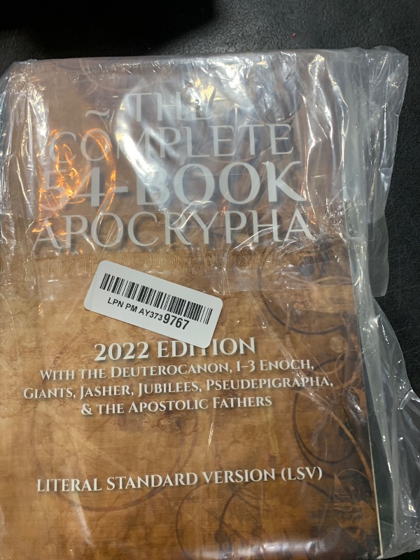 Photo 2 of The Complete 54-Book Apocrypha: 2022 Edition With the Deuterocanon, 1-3 Enoch, Giants, Jasher, Jubilees, Pseudepigrapha, & the Apostolic Fathers