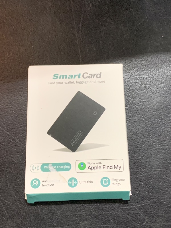 Photo 2 of eirix Wallet Tracker Card, Slim Finder Works with Find My (iOS Only), Rechargeable Reusable Wallet Tracker and Item Locator for Luggage, Purse, Card Bag