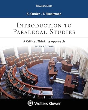 Photo 1 of Introduction to Paralegal Studies: A Critical Thinking Approach