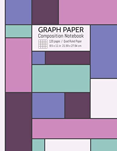 Photo 1 of Graph Paper Composition Notebook: Grid Paper Notebook, Quad Ruled 4x4 (4 Squares per Inch) - 120 Numbered Pages in Large Size 8.5x11"