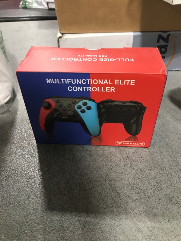 Photo 1 of Wireless Switch Controller for Nintendo Switch/Lite/OLED Controller, Switch Controller with a Mouse Touch Feeling on Back Buttons, Extra Switch Pro Controller with Wake-up,Programmable, Turbo Function