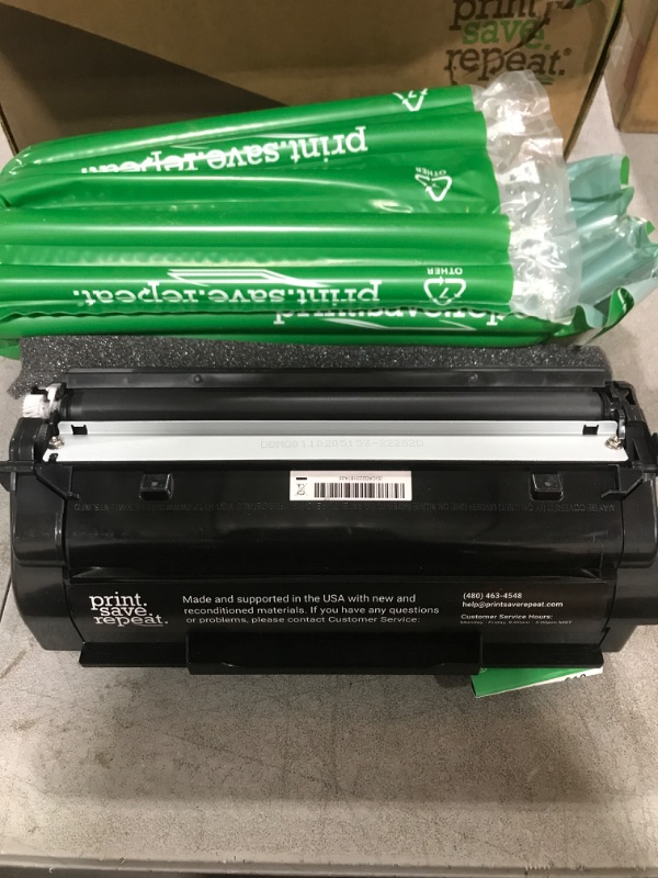 Photo 1 of Print.Save.Repeat. Lexmark 55B1H00 High Yield Remanufactured Toner Cartridge for MS331, MS431, MX331, MX431, MX432 Laser Printer [15,000 Pages]
