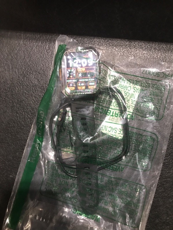 Photo 1 of Military Smart Watch for Men (Answer/Make Calls), 2.01'' Smart Watch for Android and iPhone, Fitness Tracker with Flashlight/Compass/100 Days Battery/Heart Rate/Sleep/100+ Sport Modes(2 Straps)