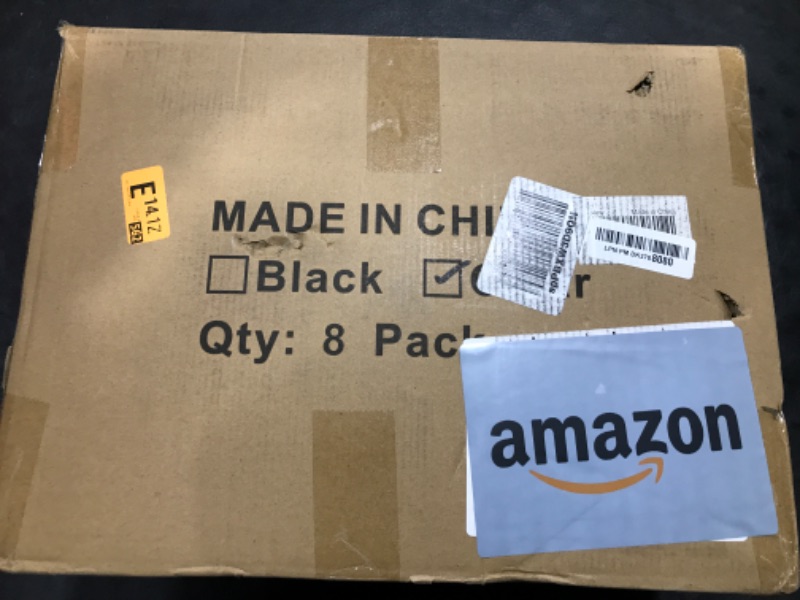 Photo 1 of Clear Shoe Box, Plastic Stackable Shoe Storage Organizer with Magnetic Door,Thicken & Sturdy Drop Front Shoe Box,For Display Sneakers,Easy Assembly 8 Pack White