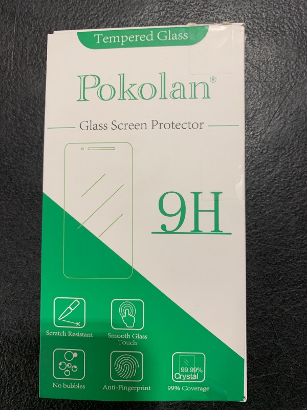 Photo 2 of Pokolan [3-Pack Screen Protector for Samsung Galaxy S21 5G Tempered Glass (6.2-inch), Support Fingerprint Reader, Bubble Free, Anti Scratch, 9H Hardness