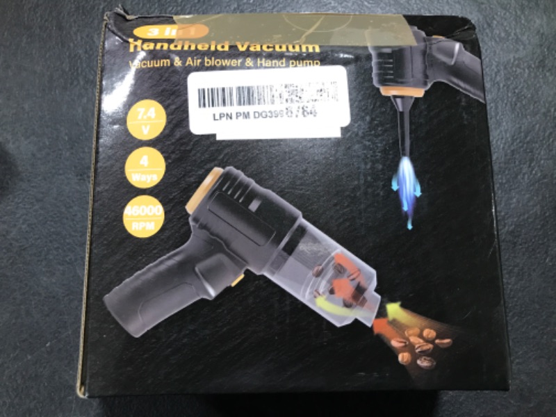 Photo 1 of 4.6K RPM Keyboard Vacuum Cleaner Mini - Portable Vacuum Cleaner Car Vacuum Dust Kit and Type C, Electric Air Dusters-Replace Compressed Air Cans for PC, Computer Keyboard, Car Duster Cleaning