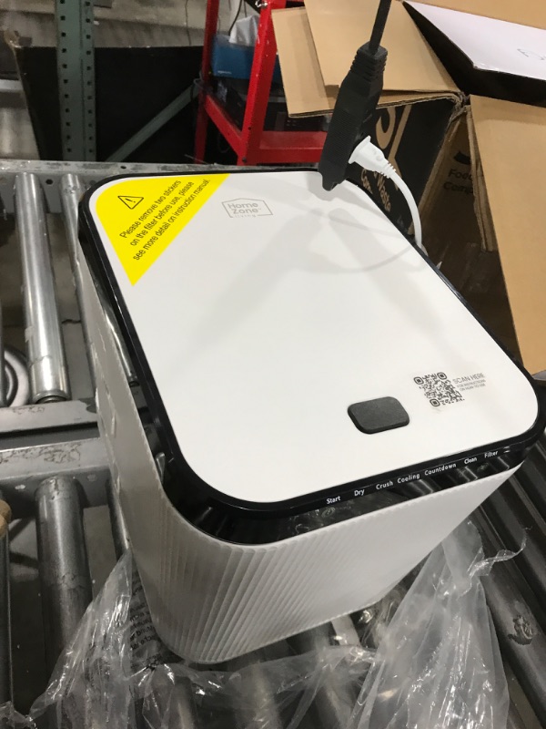 Photo 1 of Home Zone Living Electric Composter for Kitchen, Helps Turn Food Waste Into Pre-Compost, Features Auto-Cleaning Cycle, Large Capacity 3 Liters Size