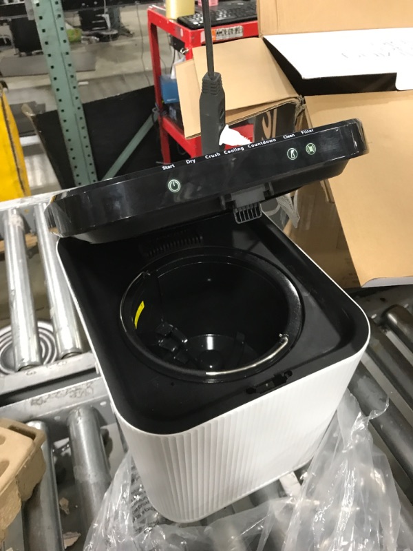 Photo 1 of Home Zone Living Electric Composter for Kitchen, Helps Turn Food Waste Into Pre-Compost, Features Auto-Cleaning Cycle, Large Capacity 3 Liters Size