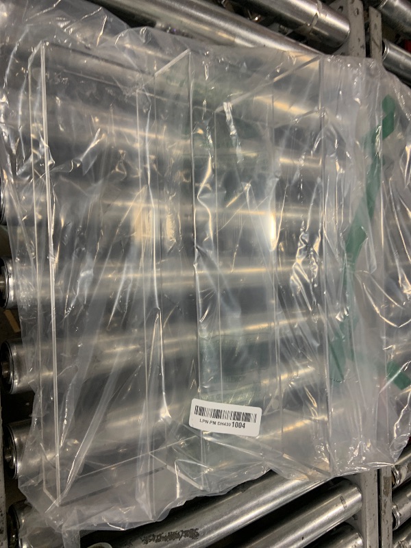 Photo 1 of BARsics 3-Tiers Assembled Back Bar Bottle Rack Display, Clear Acrylic Stand Riser 15x6x12 inches