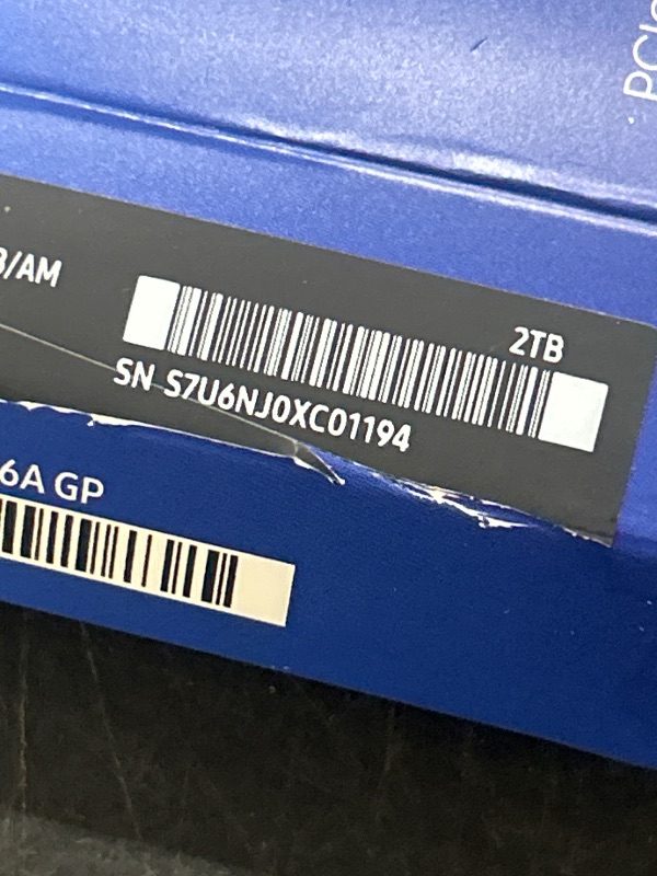 Photo 1 of SAMSUNG 990 EVO Plus SSD 2TB, PCIe Gen 4x4, Gen 5x2 M.2 2280, Speeds Up-to 7,250 MB/s, Upgrade Storage for PC/Laptops, HMB Technology and Intelligent Turbowrite 2.0, (MZ-V9S2T0B/AM)