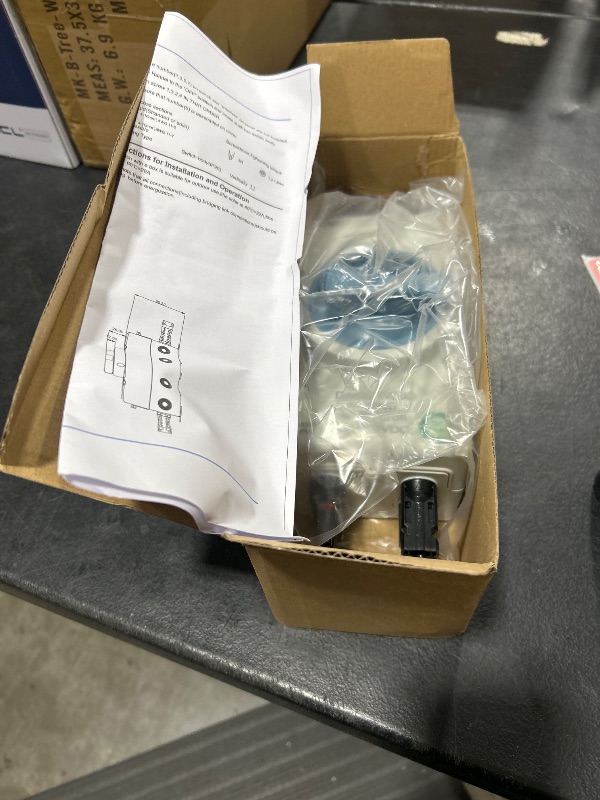 Photo 1 of Solar DC Disconnect Switch - HXH 2-in-2-out 1000V IP66 DC Isolator Switch, Versatile for Home, RV, Boat, and Commercial Solar Systems, Suitable for On/Off Grid Applications