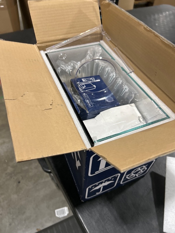 Photo 1 of 3 Gallon Fish Tank Aquarium AIO Starter Kit, Including HD Float Glass Small Fish Bowl, Heater, Self-Cleaning Filter, Light, Rocks, Gravel, Plants, Cleaning Tool Set.Beginner's Gift for Betta, Guppy