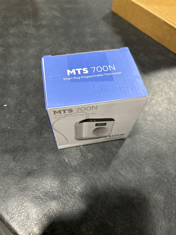 Photo 1 of Smart WiFi Thermostat Plug Socket Programmable Wireless Plug-in Temperature Controller App Remote Control Voice Control Thermostat Plug Outlet, White