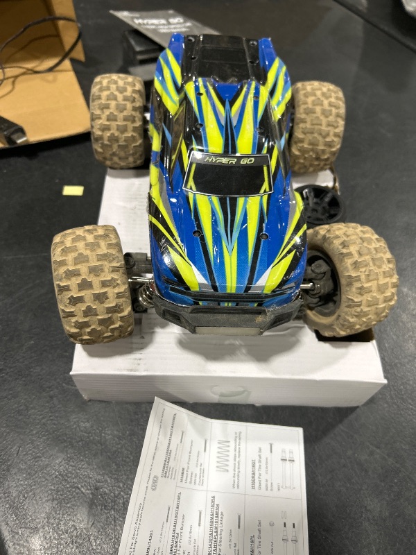 Photo 1 of HYPER GO H16BM 1/16 RTR Brushless Fast RC Cars for Adults, Max 42mph Electric Off-Road RC Truck, High Speed RC Car 4X4 Remote Control Car with 2 Lipo Batteries for Adult, Compatible 3S Lipo