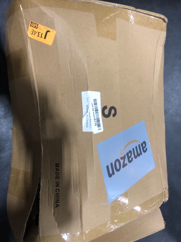 Photo 1 of Dog Car Barrier Escape-Proof, 46" Wide Car Divider for 3rd Row Seats & Cargo Area, Durable Cargo Area Dog Car Gate Trunk Barrier with See Through Net Mesh for Small Sized SUV & Vehicles Or Hatchback