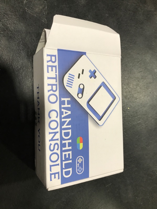 Photo 1 of R36S Handheld Game Console 3.5-inch Retro Handheld Video Games Consoles Built-in Battery Portable Style Hand Held System White