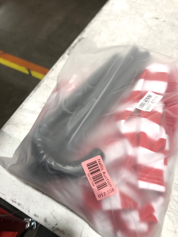 Photo 1 of Adult Red and White Striped Shirt Men Book Character Costume for Women Group Halloween Costumes Couples Cosplay Outfit with Hat Glasses Cane QM042S size small 