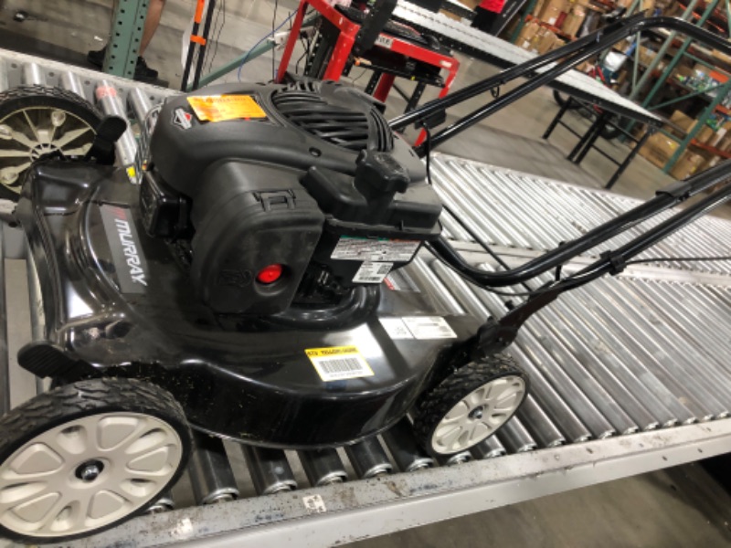 Photo 2 of 20 in. 125 cc Briggs & Stratton Walk Behind Gas Push Lawn Mower with 4 Wheel Height Adjustment and Prime 'N Pull Start
