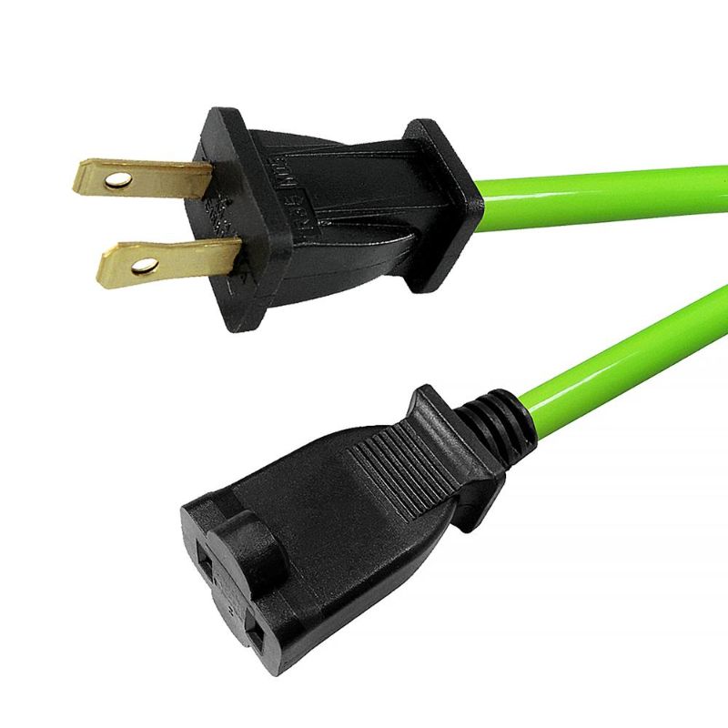 Photo 1 of 100 Ft. 16/2 Outdoor Extension Cord, Green
