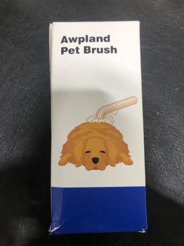 Photo 2 of Awpland Dog & Cat Grooming Brush: Soft Shampoo Dispenser for Bathing, Deep Cleaning Supplies for Short and Long Hair Pets