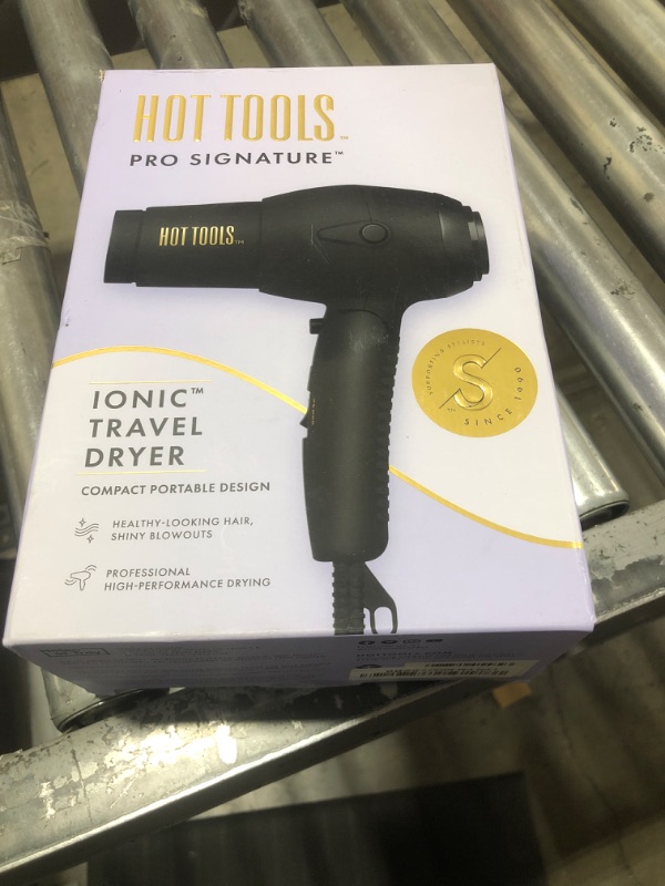 Photo 2 of Hot Tools Pro Signature 1875W Folding Handle Hair Dryer | Compact, Perfect for Travel