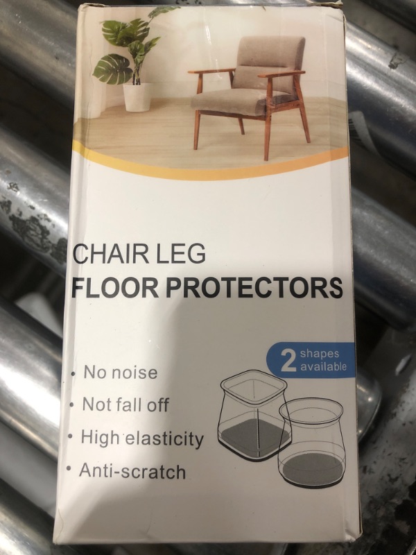 Photo 2 of 32 Pcs Chair Leg Protectors for Hardwood Floors