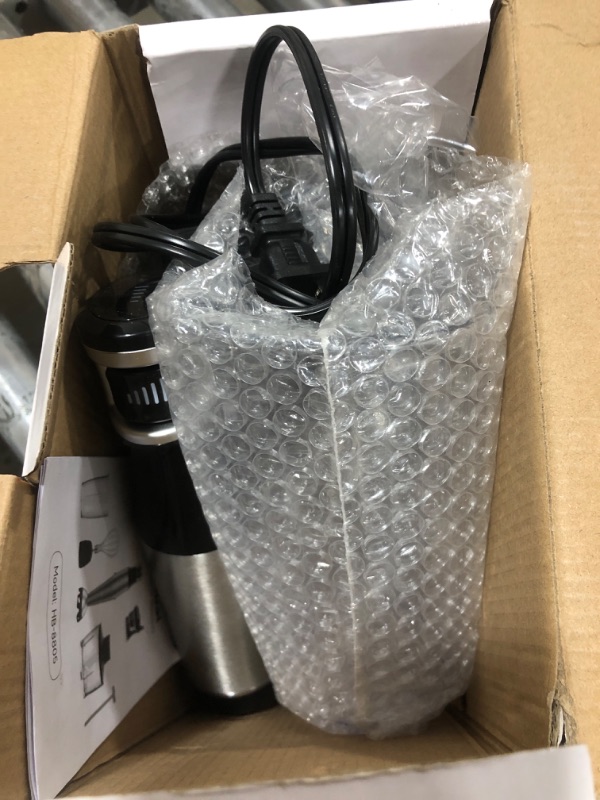 Immersion Blender Handheld Hand Blender 1100W, Trigger Variable Speed 5