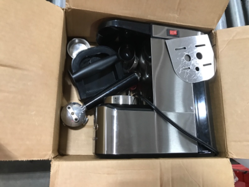 Photo 2 of ILAVIE Espresso Machine with 1000ML Removable Water Tank for Cappuccino, Latte