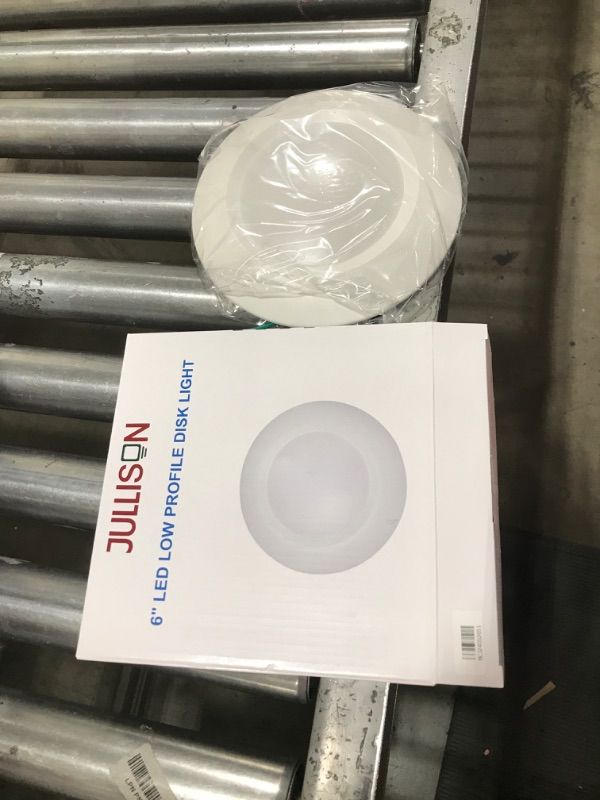 Photo 2 of Surface Mount Disk Light, Round, 15W, 900 Lumens, 3000K Warm White, CRI80, Driverless Design, Dimmable, ETL Listed, White