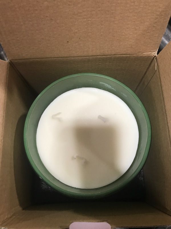 Photo 2 of 30 oz Highly Scented Soy Candles Large for Home, Lemongrass & Sage Aromatherapy Candle, 3 Cotton Wicks, Smokeless Long Lasting 120 hrs in Midnight Lights, Great Gift for Women & Men